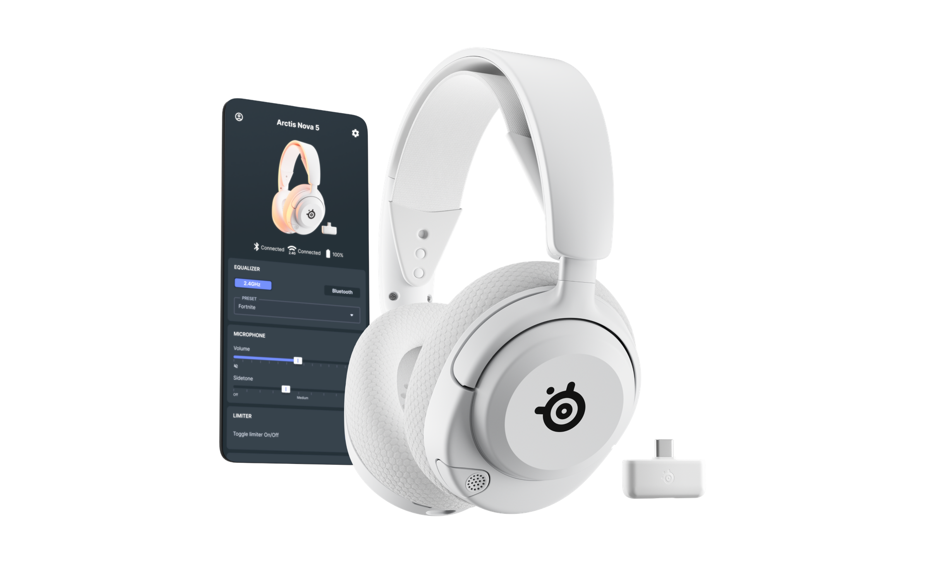 SteelSeries Arctis Nova 5 Wireless Gaming Headset - Black SteelSeries Arctis Nova 5 Wireless Gaming Headset - Black